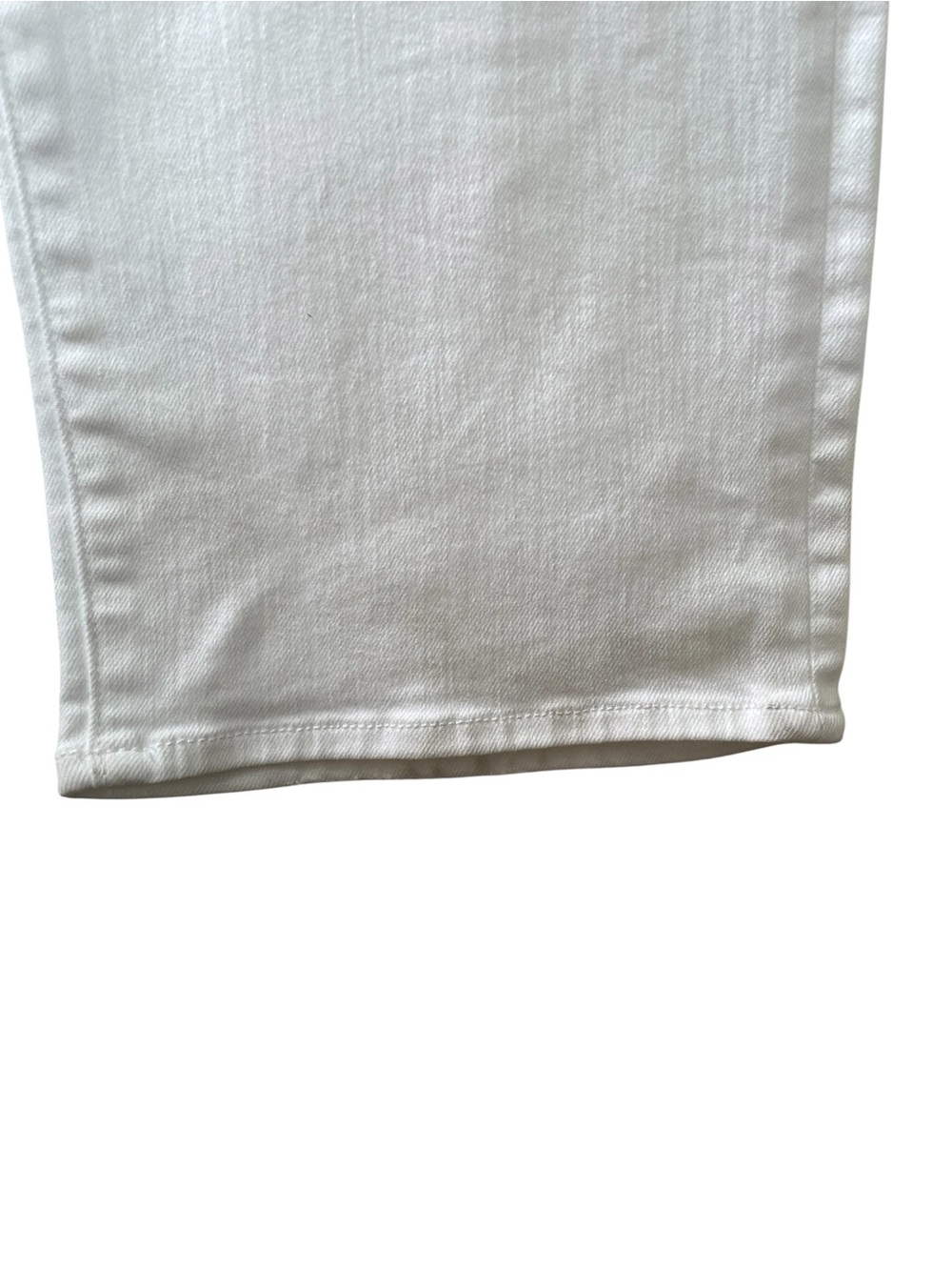 MOTHER The Rambler Zip Ankle High-rise Straight Crop Jeans White 27 - Picture 11 of 12